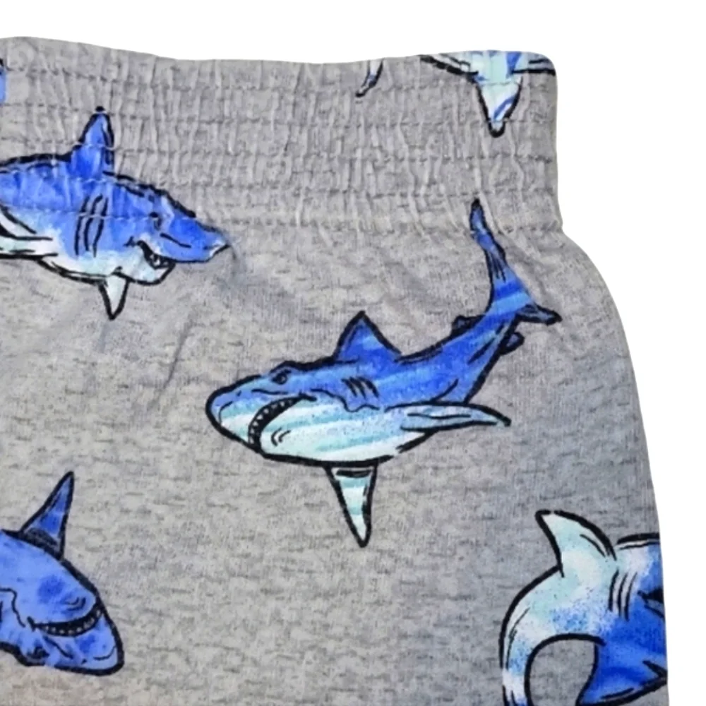 NEW Garanimals 2-Piece Kids Sharks Matching Tank & Short Set